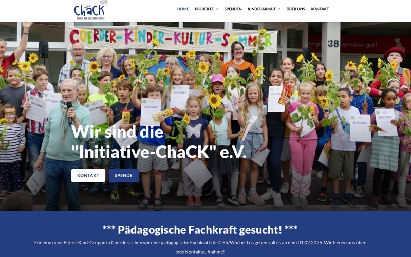 Webdesign Initiative Chack Münster