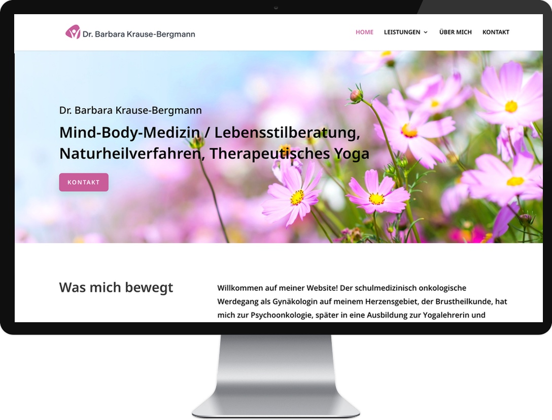 Webdesign Referenzen - Dr. Krause-Bergmann