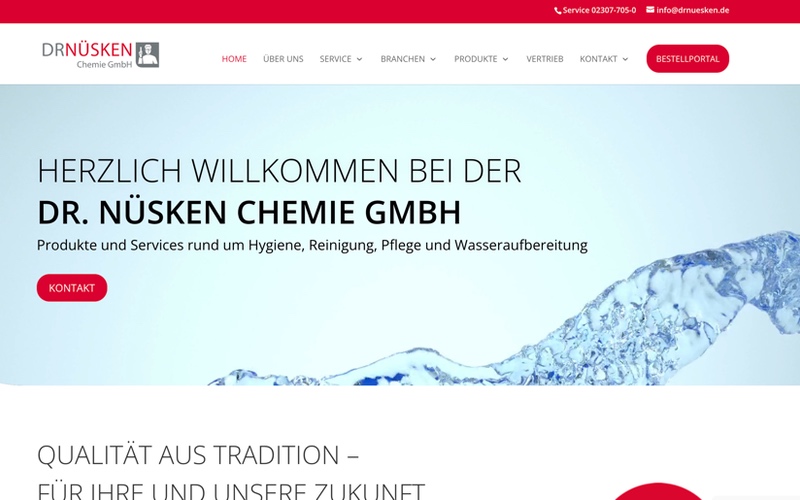 Webdesign Referenzen - Dr.Nüsken