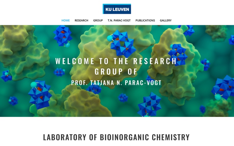 Webdesign Referenzen - KU Leuven