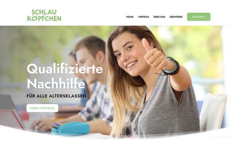 Webdesign Qualifizierte Nachhilfe Münster